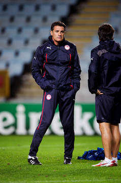 Olympiakos tränare José Miguel González Martín del Campo