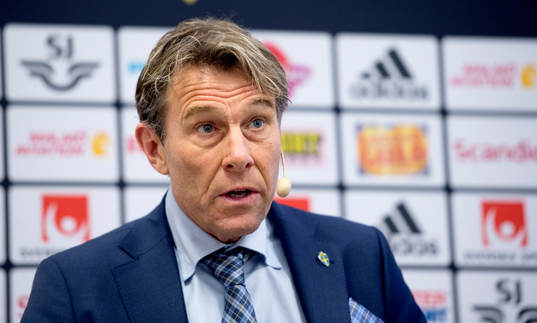 Sveriges förbundskapten Håkan Ericson