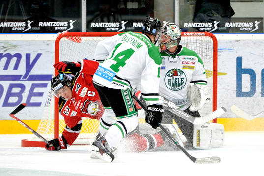 Malmö Redhawks Henrik Hetta faller