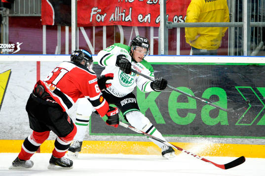 Rögles Rasmus Bengtsson och Malmö Redhawks Nicklas