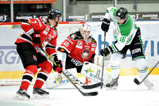 Rögles Christopher Liljewall gör 2-1 bakom Malmö