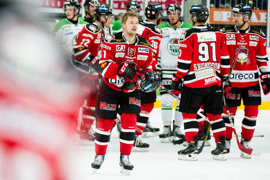 Malmö Redhawks Nicklas Jadeland deppar
