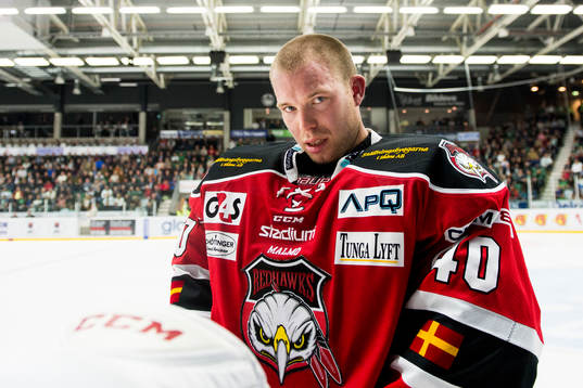 Malmö Redhawks målvakt Pontus Sjögren