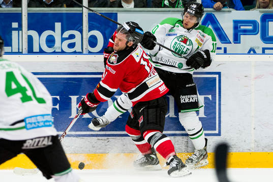 Rögles Viktor Lindgren slår till Malmö Redhawks Joey