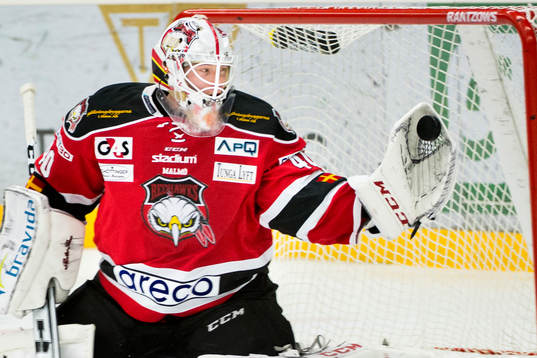 Malmö Redhawks målvakt Pontus Sjögren