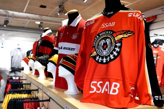 Luleås shop med nya tröjor