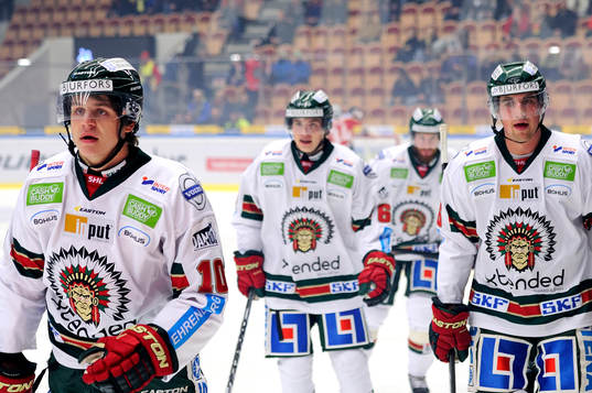 Frölundas Mattias Janmark jublar