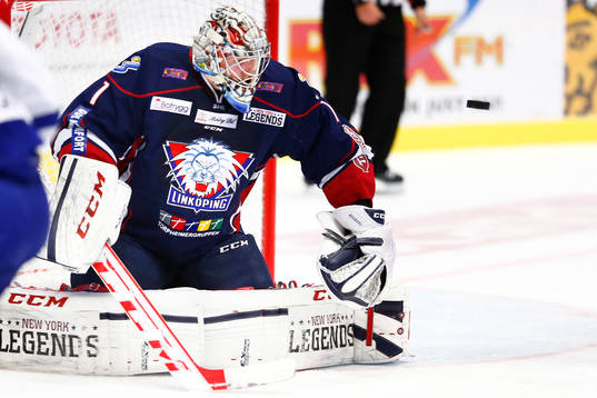 Linköpings målvakt Marcus Högberg