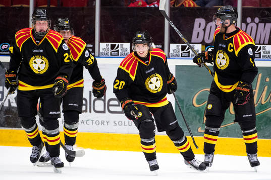 Brynäs Jens Lööke Daniel Brodin, Adam Brodecki och