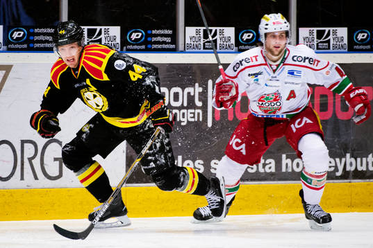 Brynäs Jacob Blomqvist och Modos Oscar Hedman