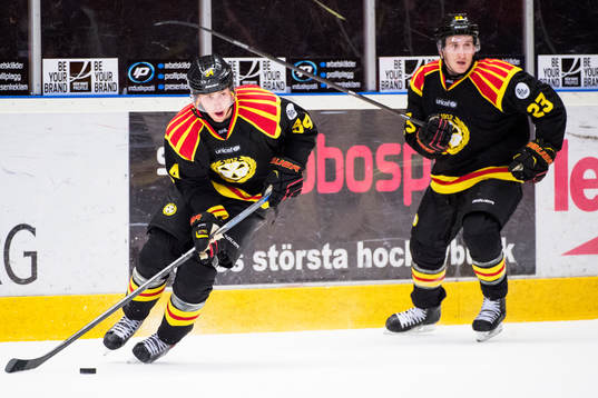 Brynäs Daniel Brodin och Bill Sweatt