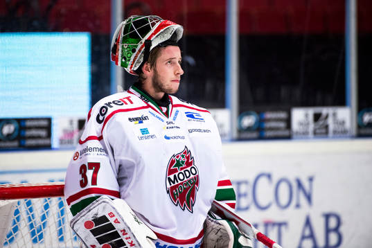 Adam Reideborn, målvakt i Modo