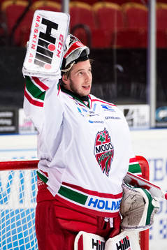 Adam Reideborn, målvakt i Modo