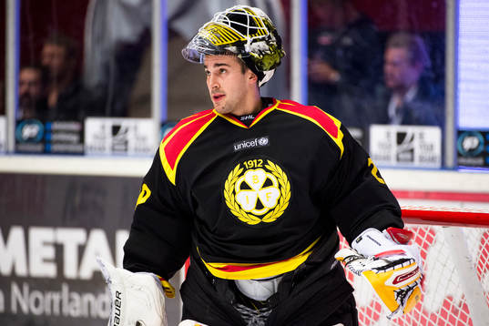 Brynäs målvakt Bernhard Starkbaum