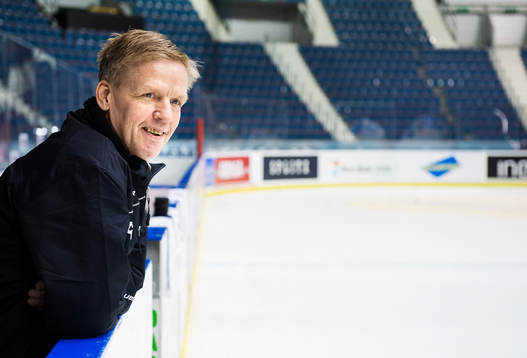 Tränaren Peter Gradin