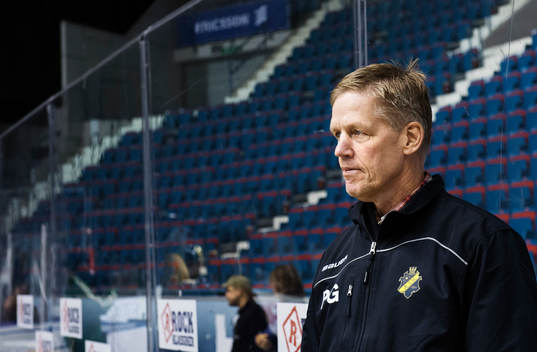 Tränaren Peter Gradin