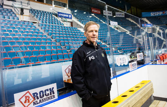 Tränaren Peter Gradin