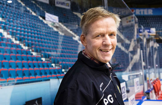 Tränaren Peter Gradin