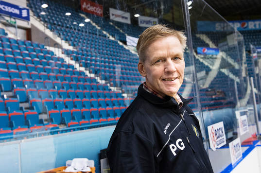 Tränaren Peter Gradin
