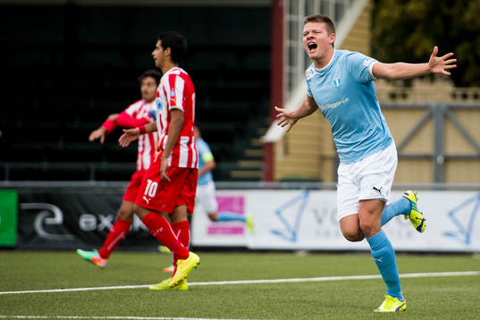 Bläddra bland fler bilder av Fotboll, U18, UEFA Youth League, Malmö FF - Olympiakos