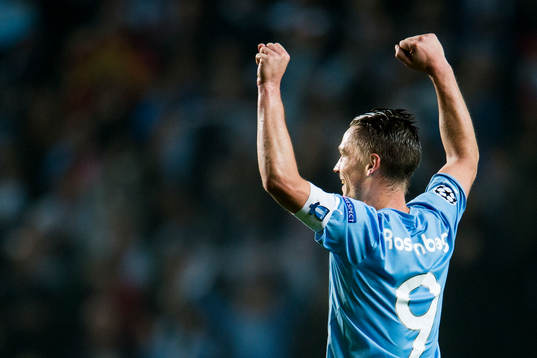 Malmö FFs Markus Rosenberg jublar