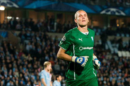 Malmö FFs målvakt Robin Olsen