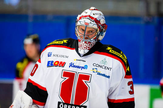 Örebros målvakt Henrik Lundberg