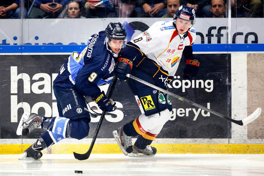 s Björn Melin och Djurgårdens Linus Arnesson