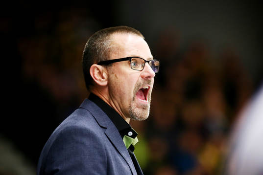 Fäjestads  tränare Tommy Samuelsson