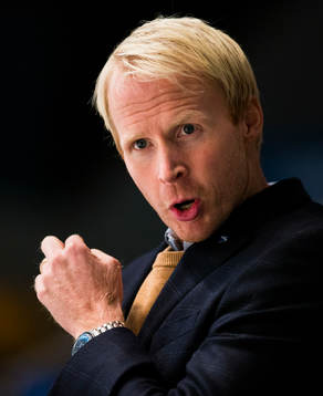 Karlskogas assisterande tränare Tobias Thermell