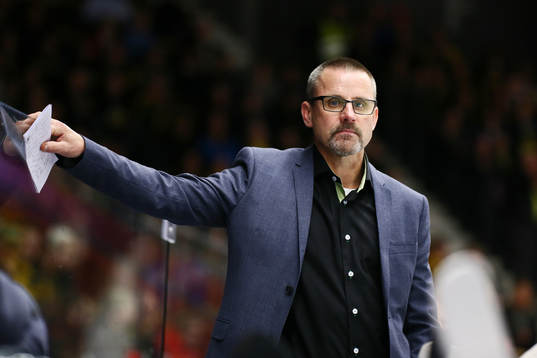 Fäjestads tränare Tommy Samuelsson