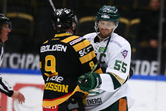 Skellefteås Patrik Zackrisson  och Ole-Kristian Tollefsen
