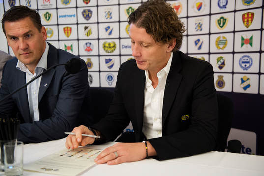 Stefan Andreasson, sportchef Elfsborg, när en ny