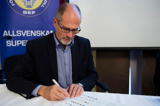 Lars-Christer Olsson, ordförande Svensk Elitfotboll, SEF,