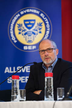 Lars-Christer Olsson, ordförande Svensk Elitfotboll, SEF,