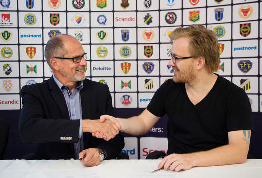 Lars-Christer Olsson, SEF, och Tony Ernst, ordförande i