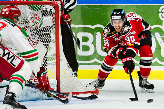 Bläddra bland fler bilder av Ishockey, Hockeyallsvenskan, Malmö Redhawks - Mora