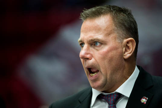 Malmö Redhawks tränare Mats Lusth