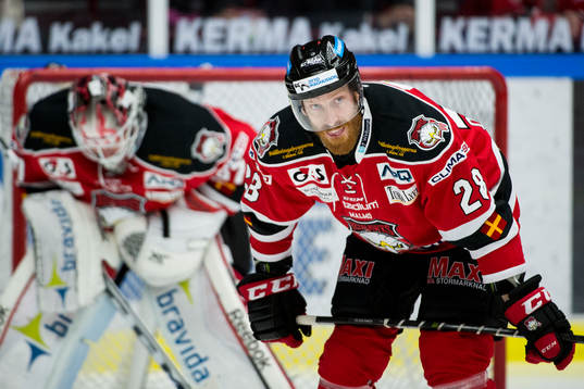 Malmö Redhawks Jens Olsson deppar