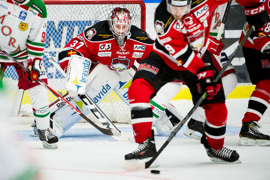 Malmö Redhawks målvakt Jonas Gunnarsson