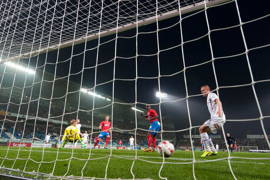 Helsingborgs Emil Krafth jublar