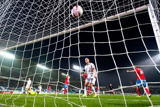 Helsingborgs Emil Krafth jublar