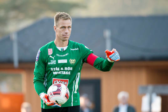 Mjällbys målvakt Mattias Asper