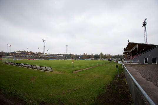Degerfors hemmaarena Stora Valla IP mellan Degerfors och