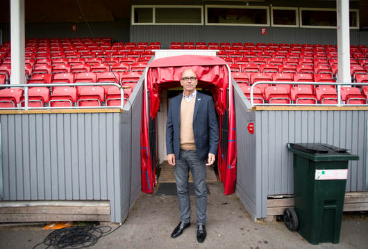 Porträtt på Ljungskiles tränare Tor-Arne Fredheim innan