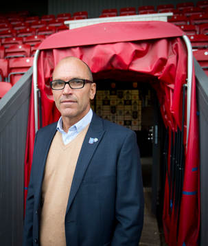 Porträtt på Ljungskiles tränare Tor-Arne Fredheim innan