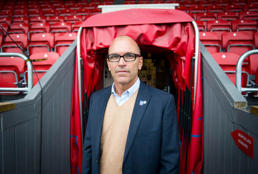 Porträtt på Ljungskiles tränare Tor-Arne Fredheim innan