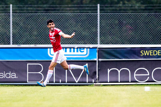Degerfors Ferhad Ayaz jublar