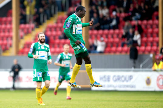 Ljungskiles Ken Sema jublar
