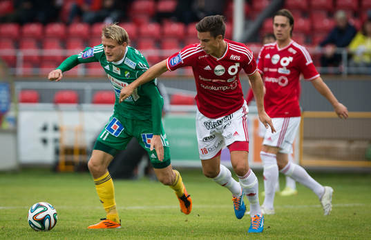 Ljungskiles Jakob Olsson mot Degerfors Pontus Jakobsson